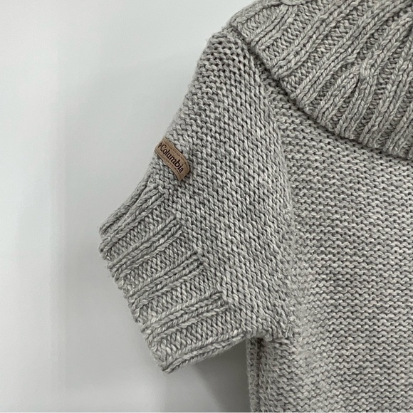Columbia Gray Knit Cowl Neck Sweater Size Small‎ H5 - Picture 4 of 7